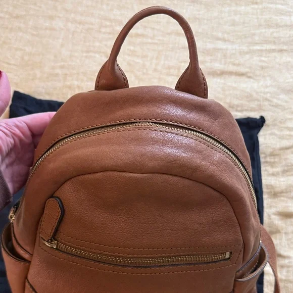 Frye Backpack in cognac leather - Picture 9 of 17